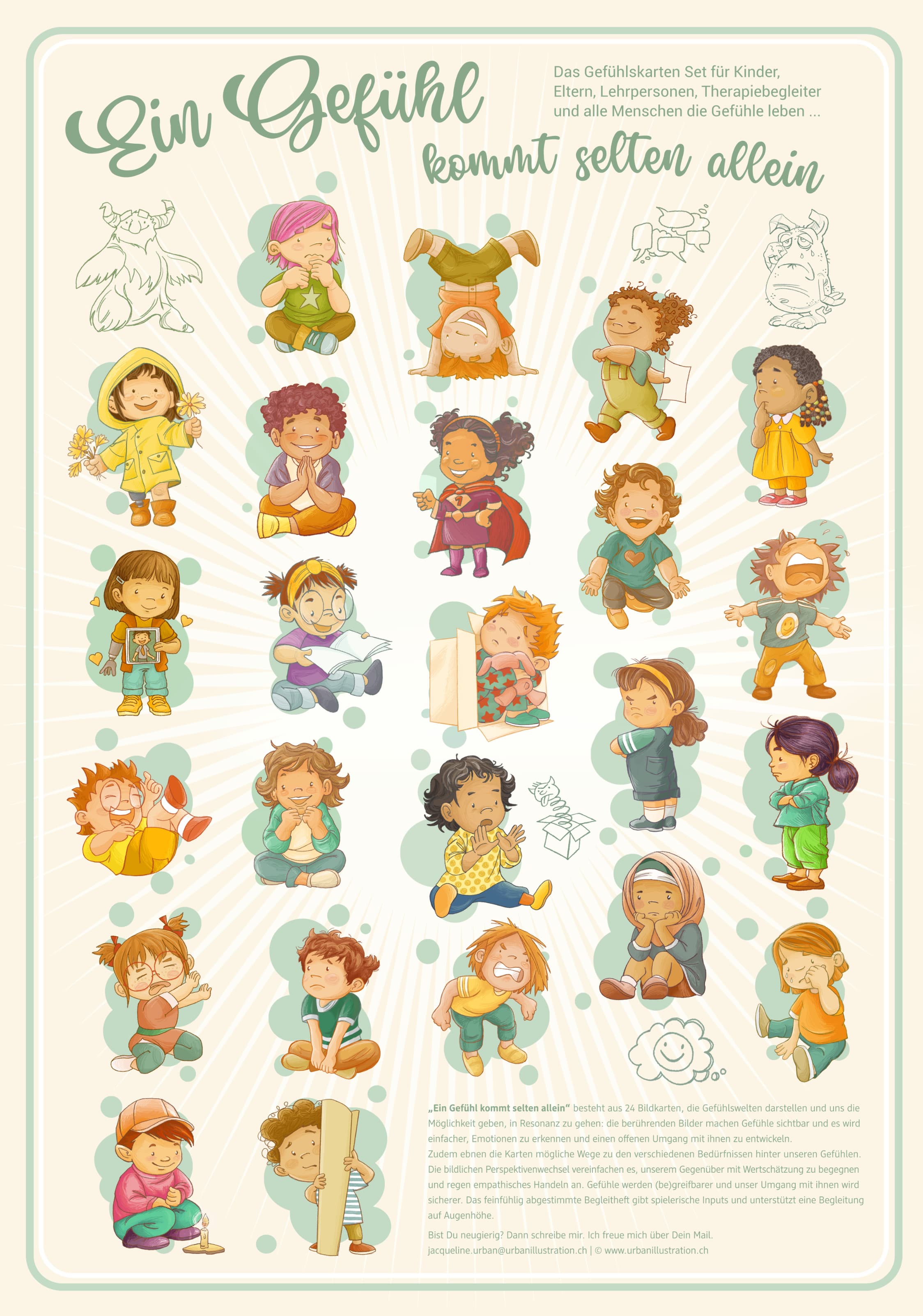 ein Gefühl kommt selten allein