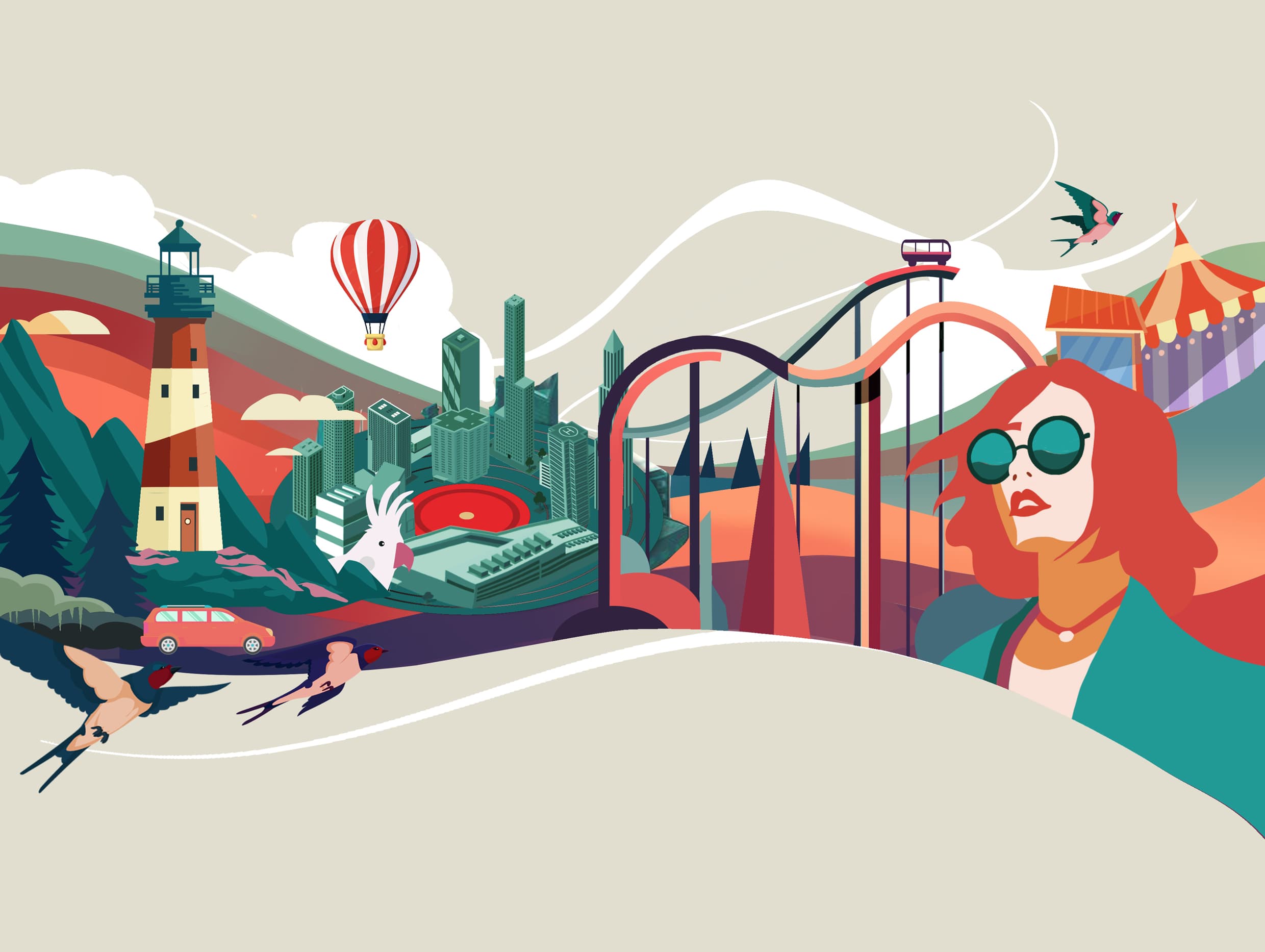 Magazin Illustrationen 