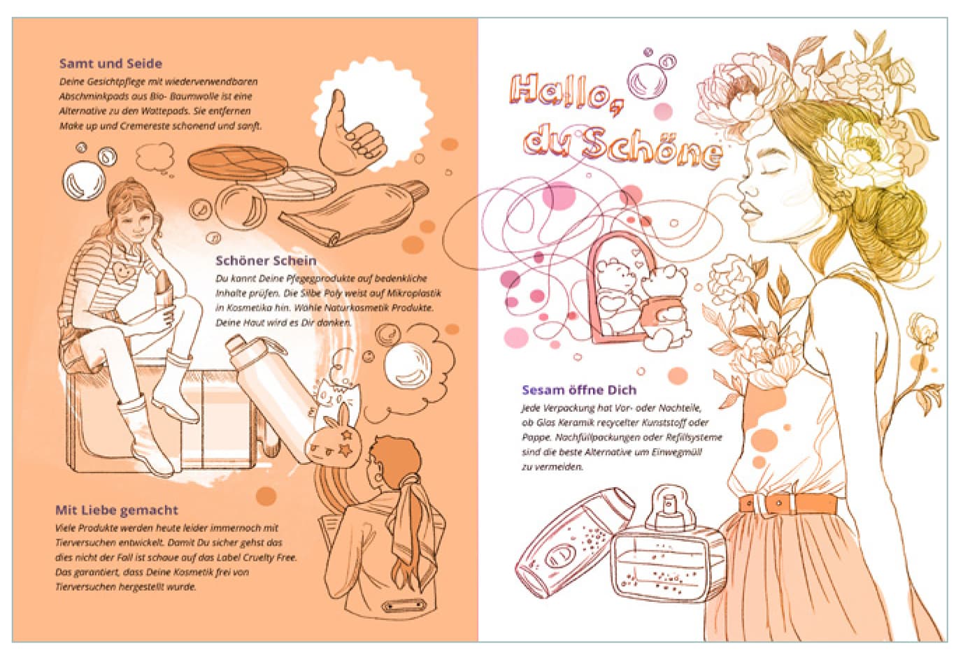 Doppelseiten Broschüre - Detail 2