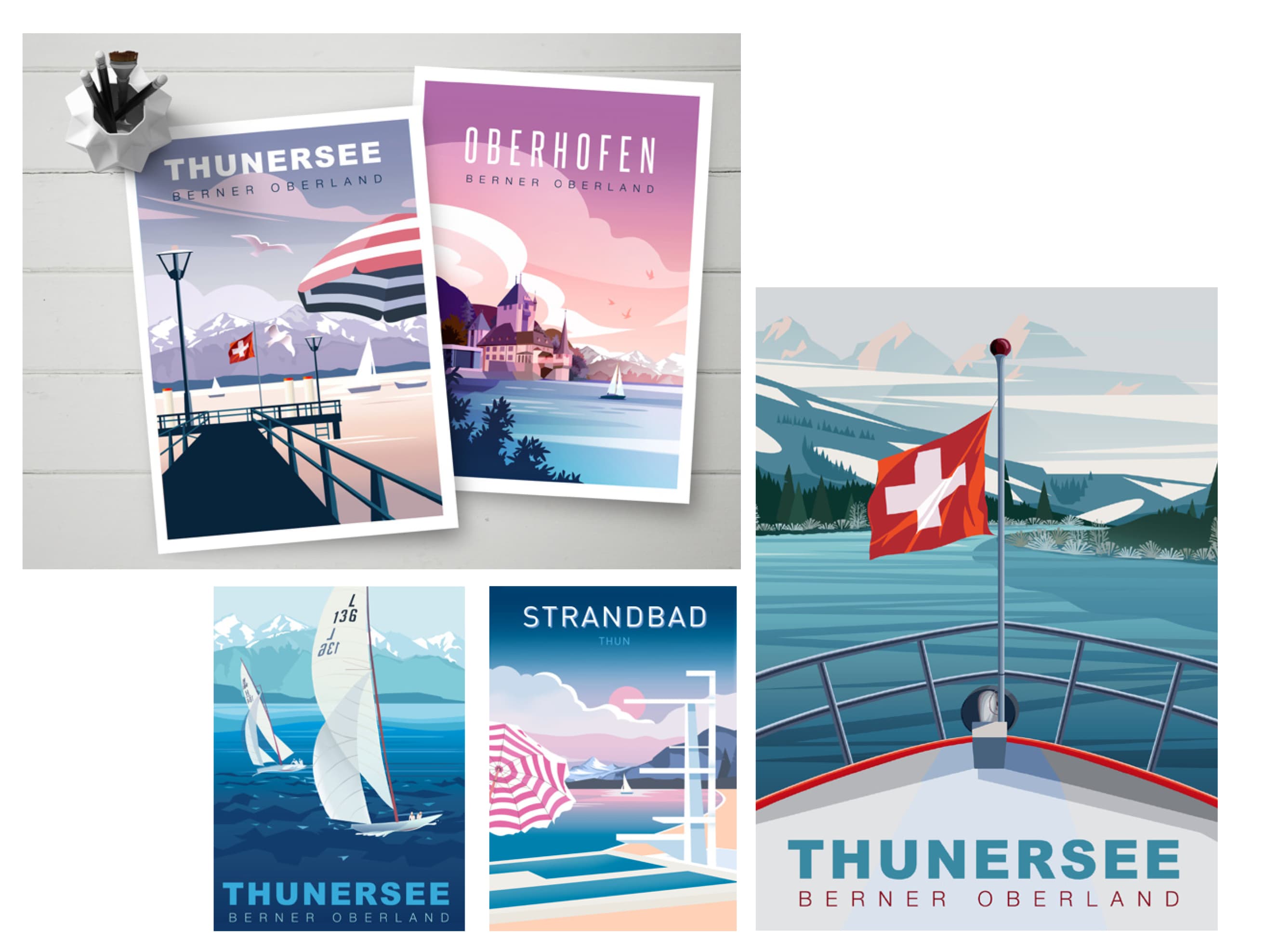 Thunersee Torismus - Detail 1